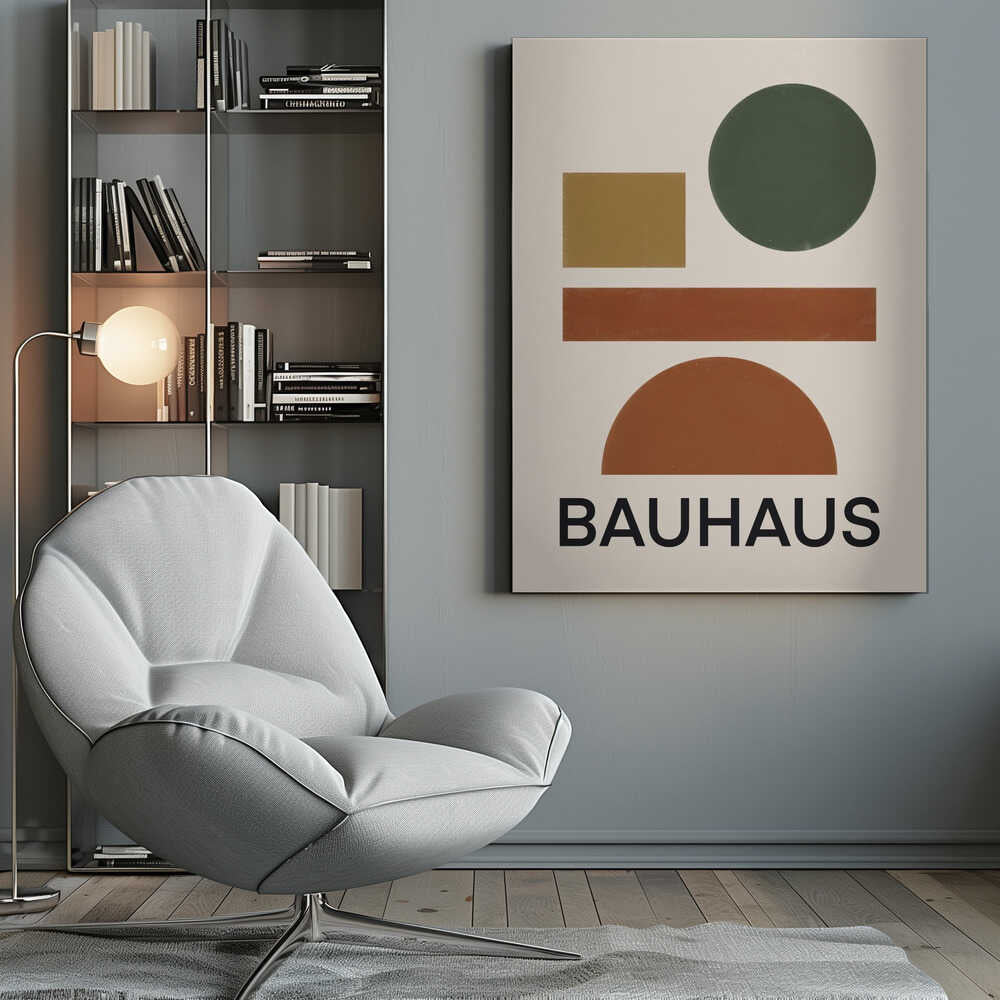 Wall art Bauhaus Geometric minimal 04