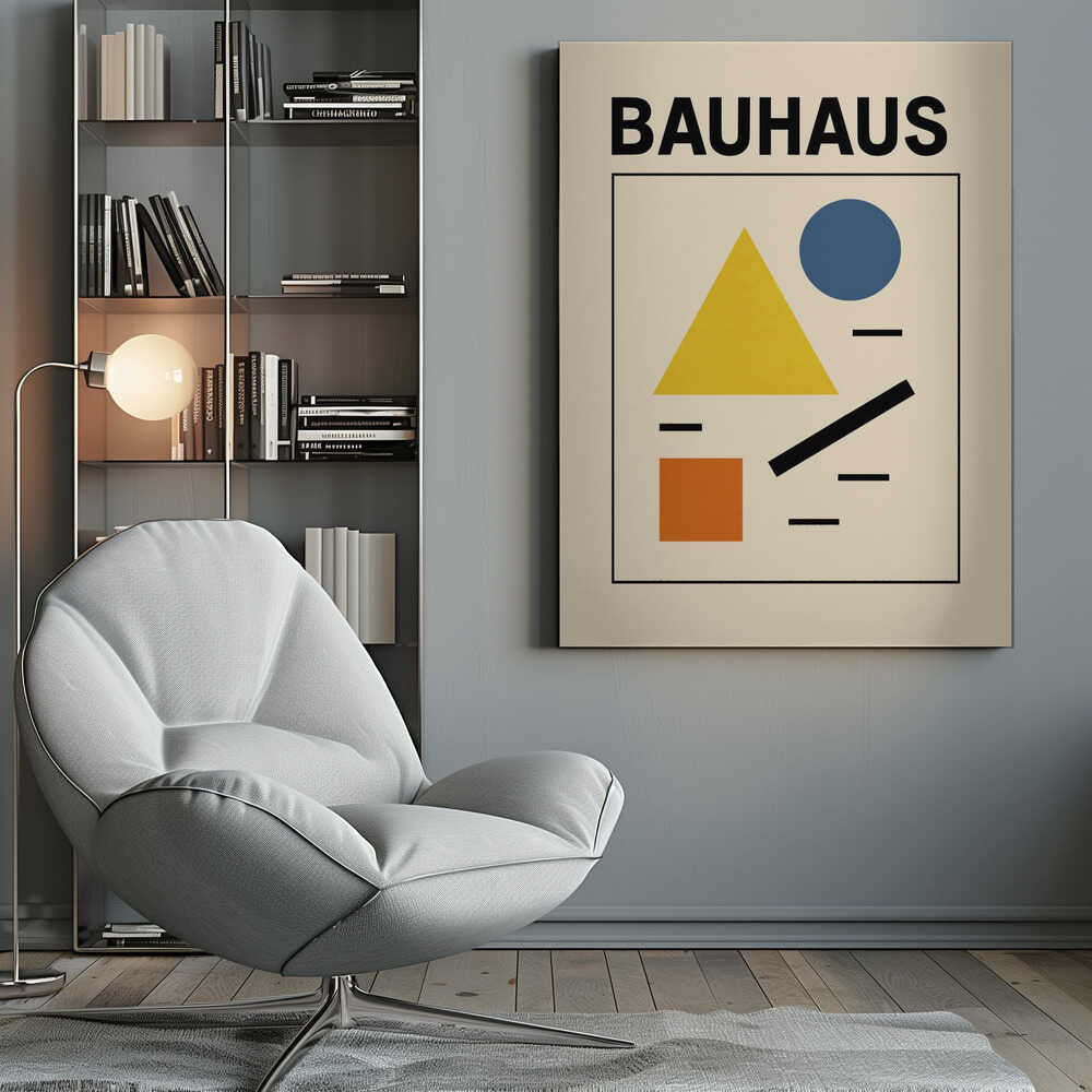 Wall art Bauhaus minimalist 06