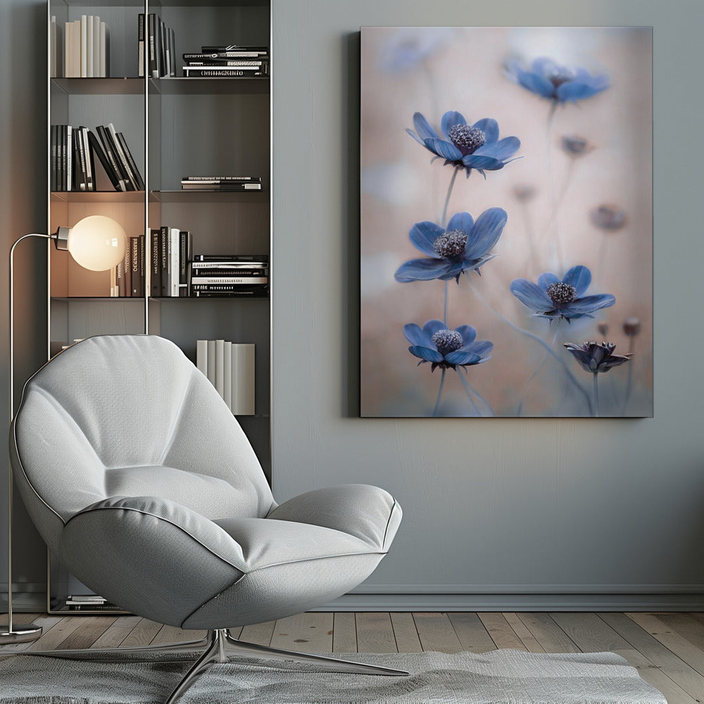  Cosmos blue Wall Artwork 0