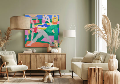  CeÃŒÂpeÃŒÂ  Yoga Ga Wall Artwork 0