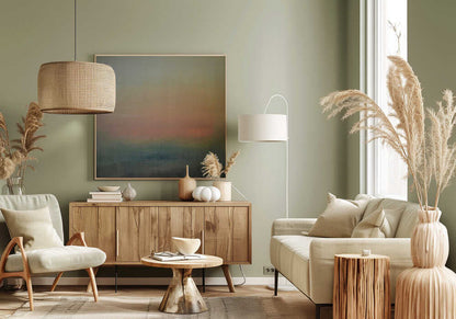 Wall art In the Beginning             Oil On Canvas