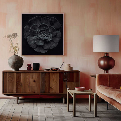 Wall art Cactus flower