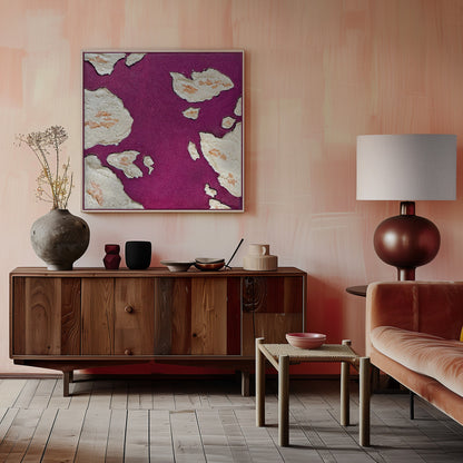  Aubergine Islands Wall Artwork 0