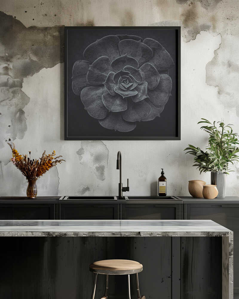 Wall art Cactus flower