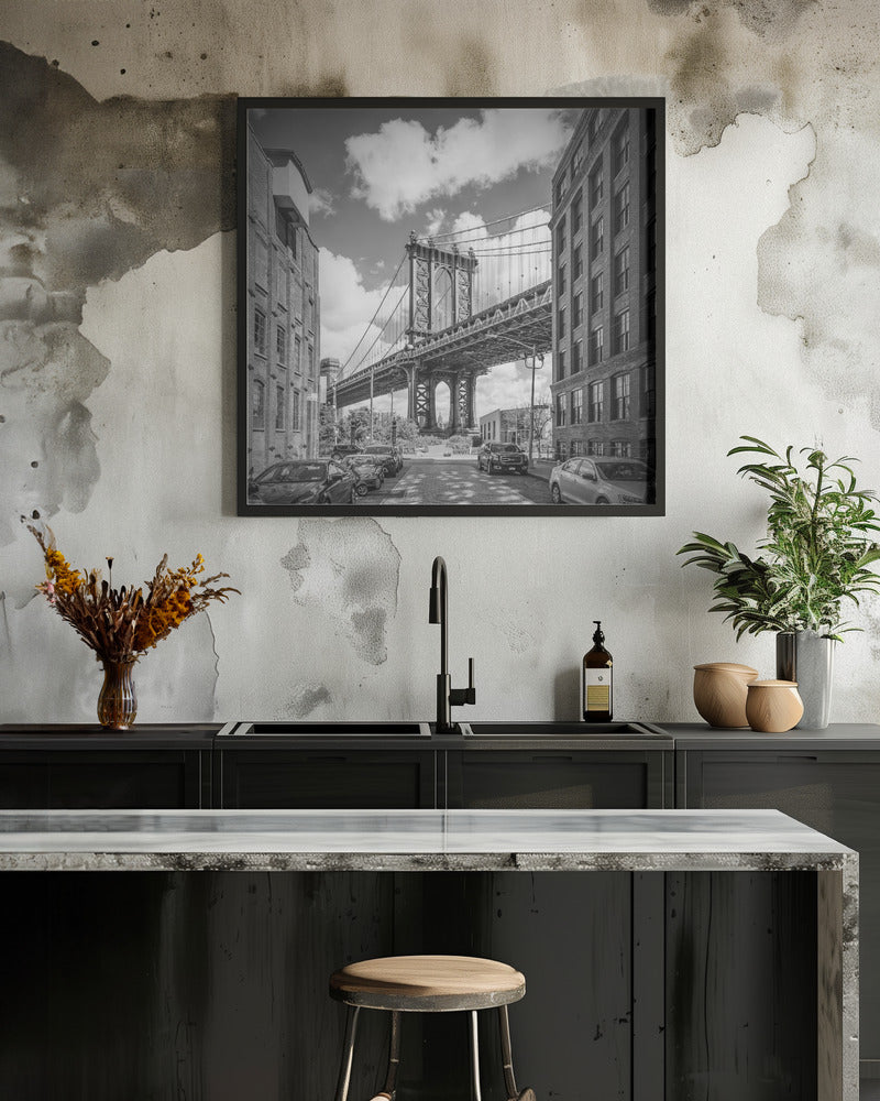  NYC Manhattan Bridge Wall Artwork 0