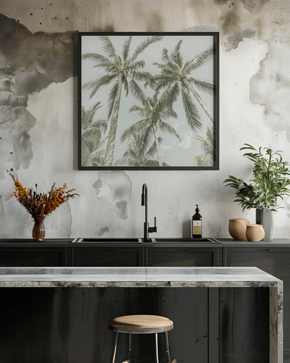  Lovely Vintage Palm Trees Wall Artwork 0