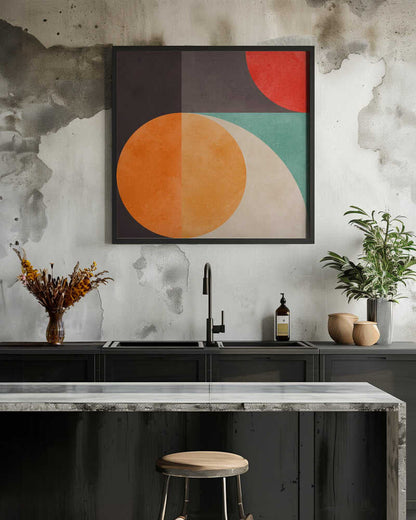 Wall art Circles in harmony 10