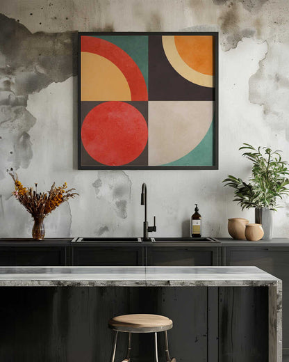 Wall art Circles in harmony 12