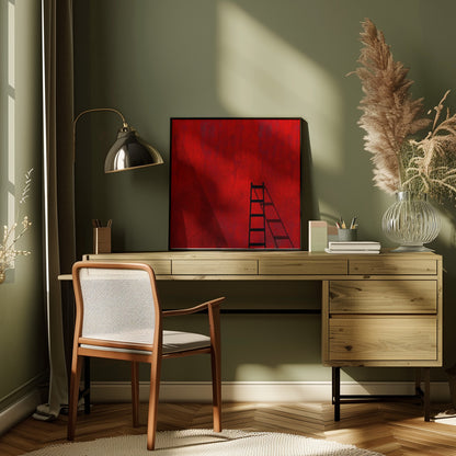  The red wall Wall Artwork 0