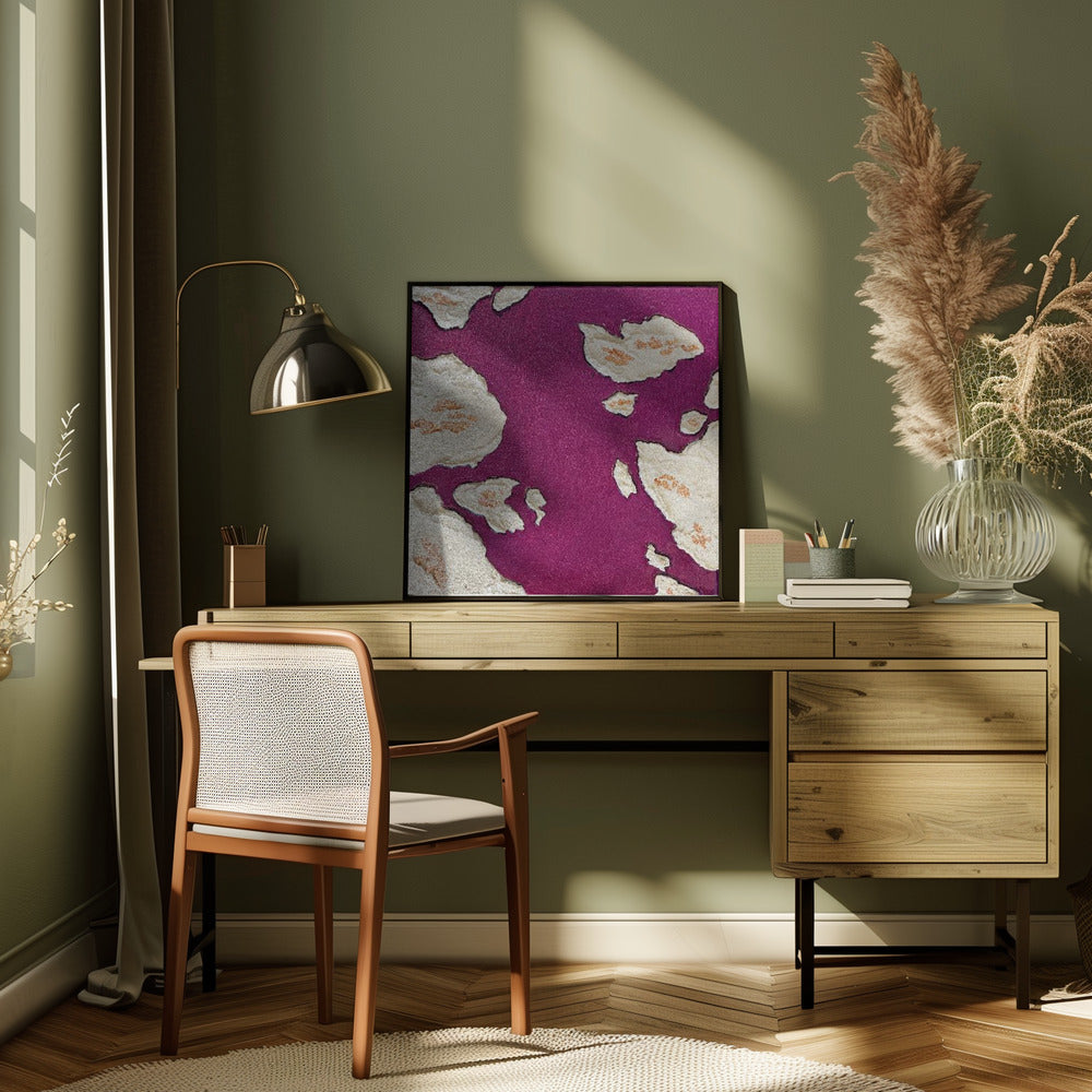  Aubergine Islands Wall Artwork 0