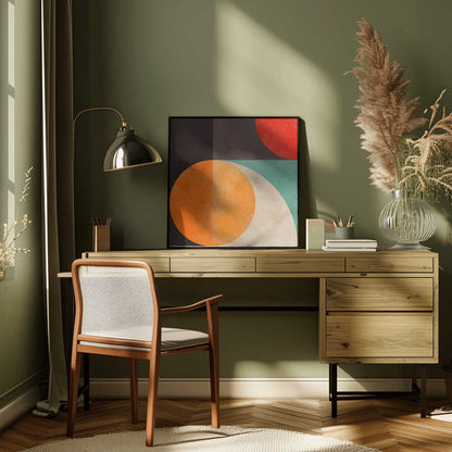 Wall art Circles in harmony 10