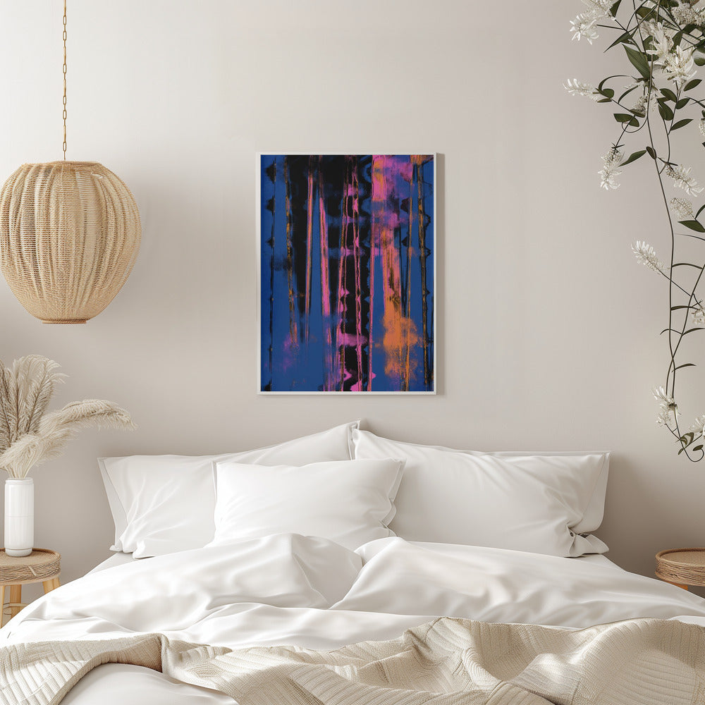  Time Machine (Blue) Wall Artwork 0