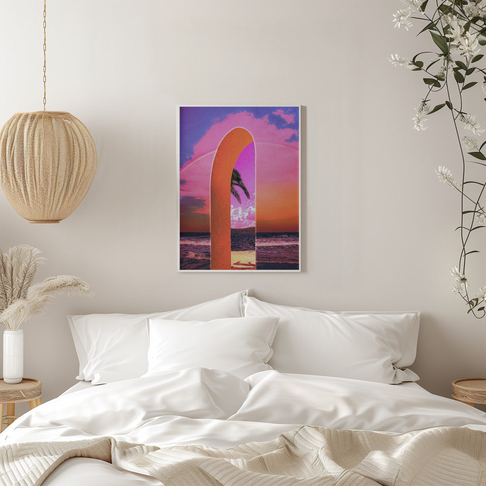 Wall art Portal Vaporwave