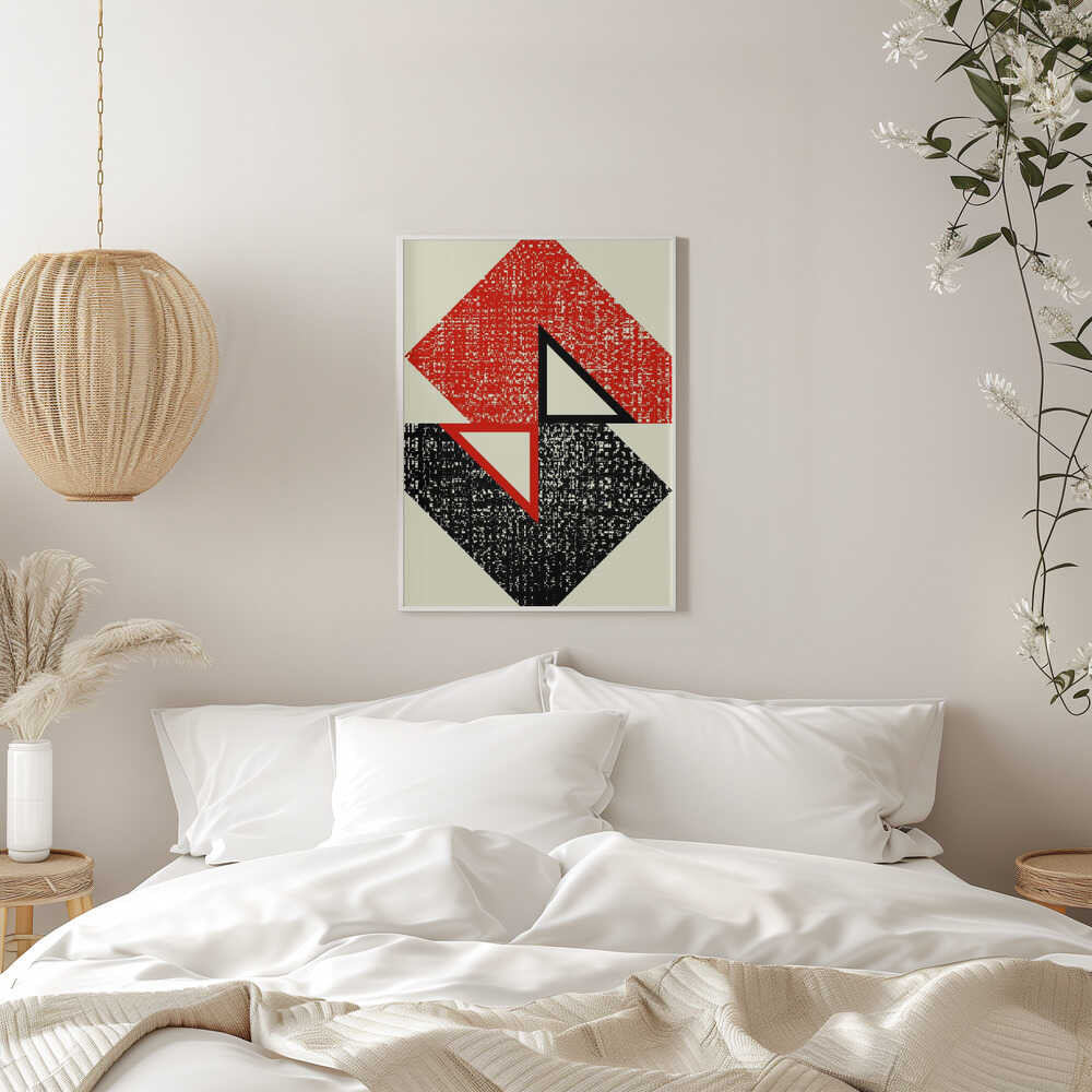 Wall art Geometric Contrast