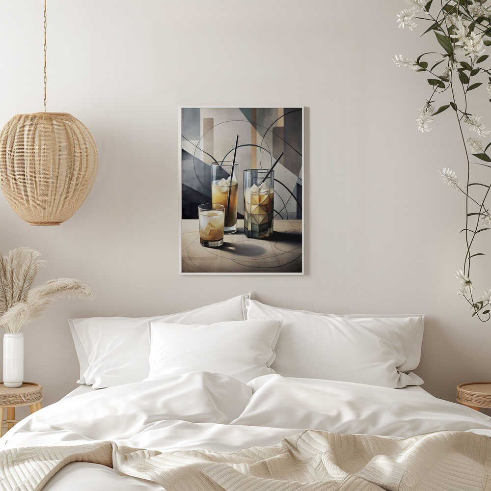 Wall art Cubist Cocktails