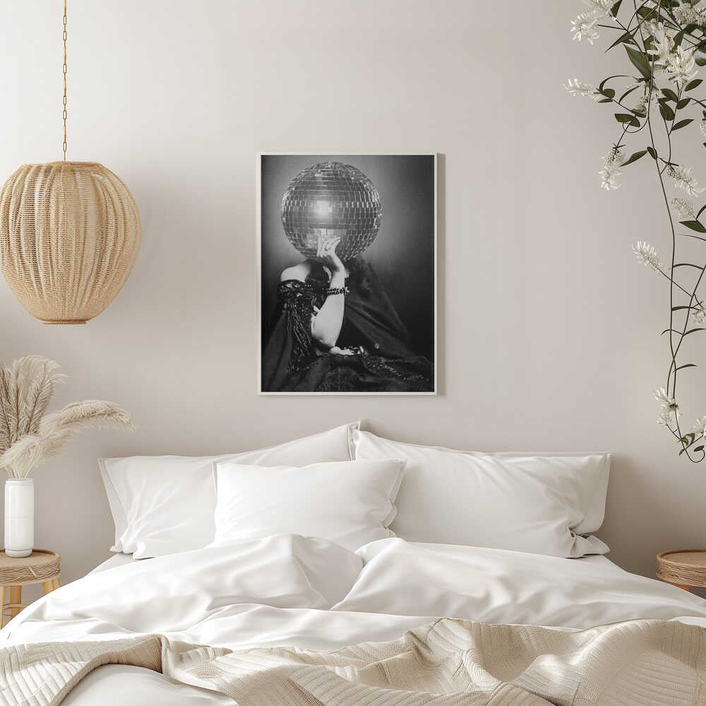 Wall art DISCO VINTAGE WOMAN