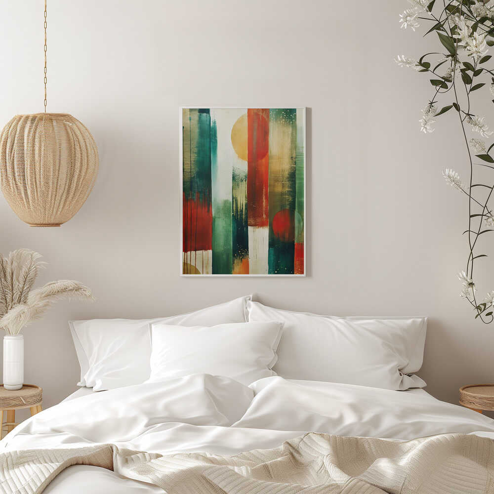 Wall art Chromatic Cascade
