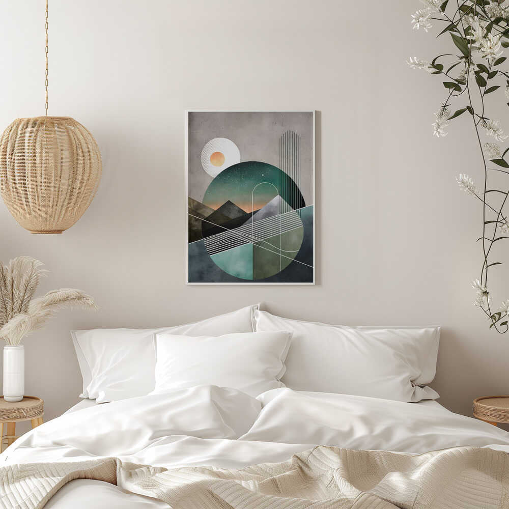 Wall art Celestial Geometry