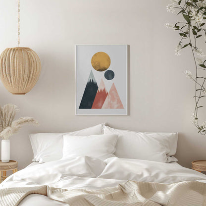 Wall art Two Moons