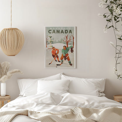  Montreal Canada Pond Hockey Guys Wall Artwork 0