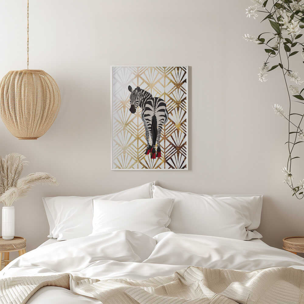 Wall art Zebra Hells Art Deco