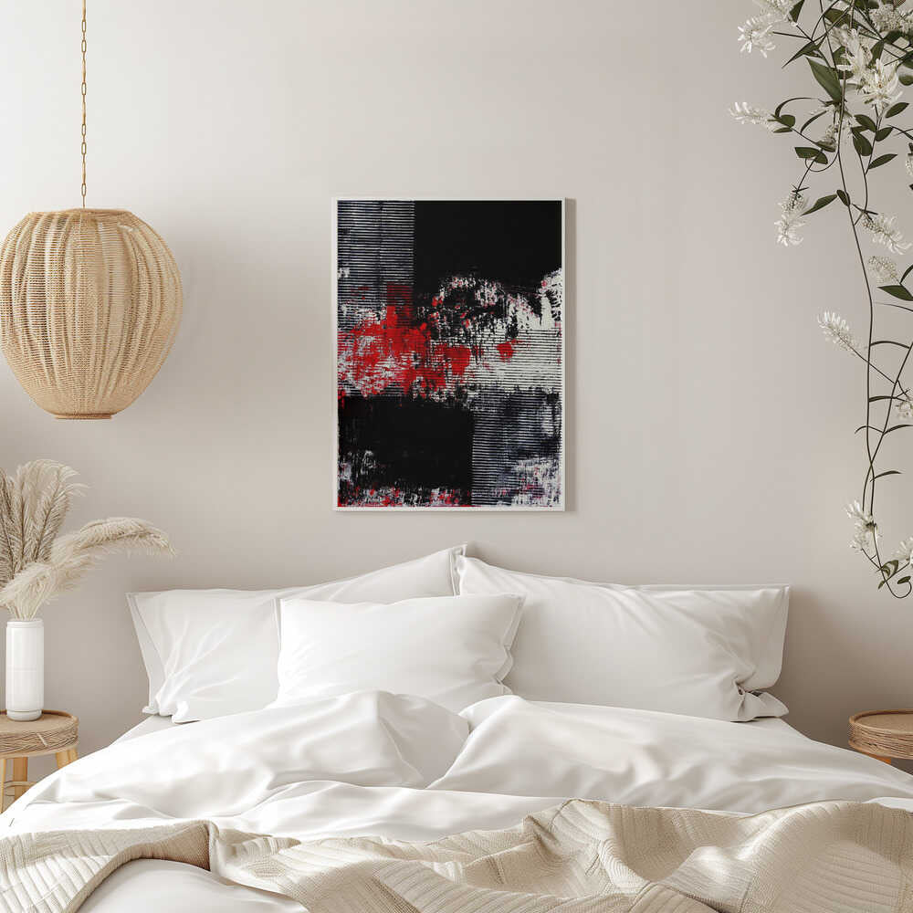 Wall art Crimson Echoes