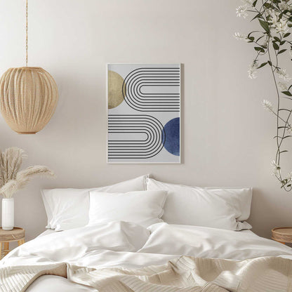 Wall art Curves and Circles