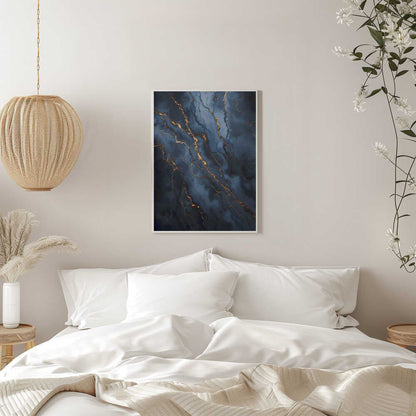 Wall art Blackout With Gold Vibes