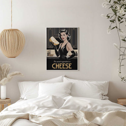Wall art Cheesy Elegance
