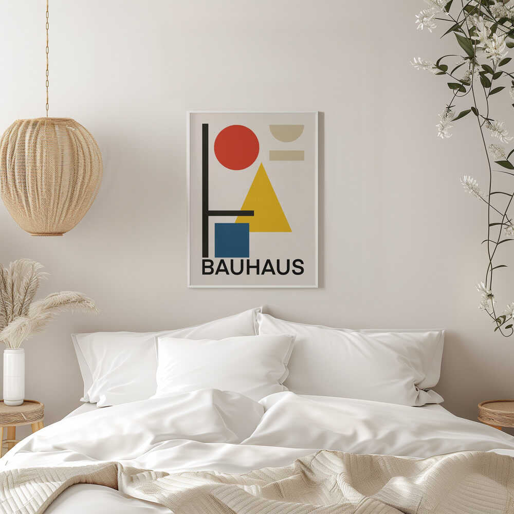 Wall art Geometric Bauhaus Design #2