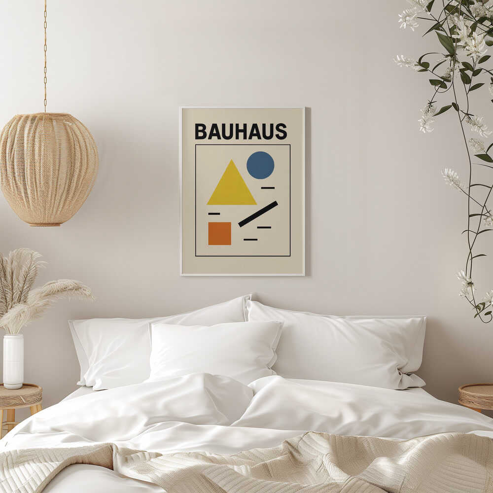 Wall art Bauhaus minimalist 06