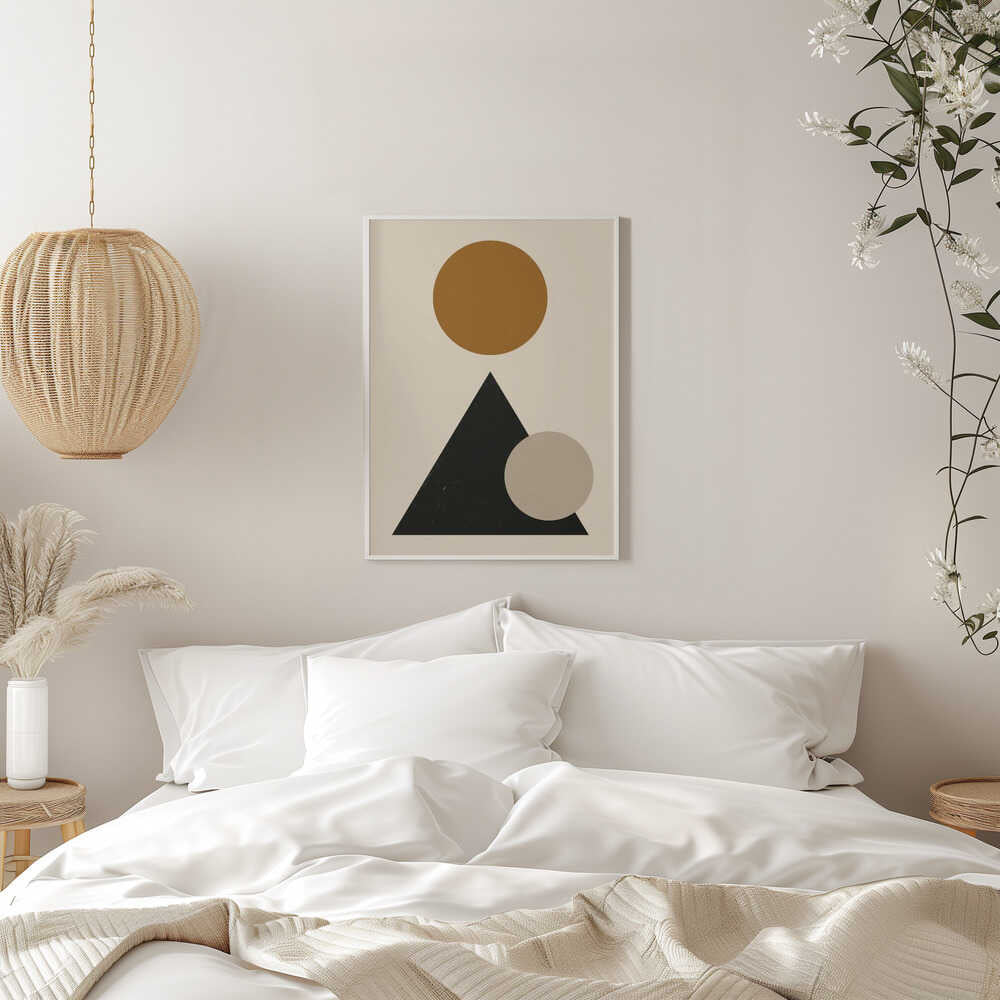 Wall art Minimalist geometric composition 03