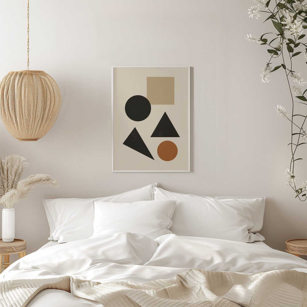 Wall art Minimalist geometric composition 07