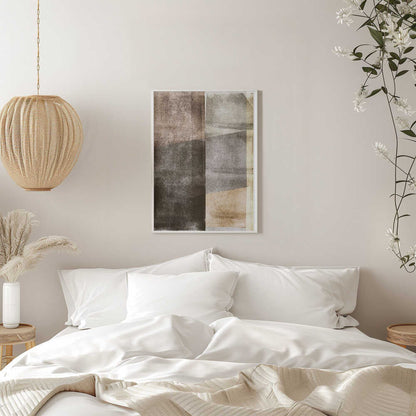 Wall art Earth Tones Texture Shapes