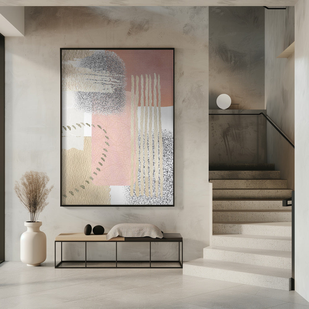  Delicately Pink-1 Wall Artwork 0
