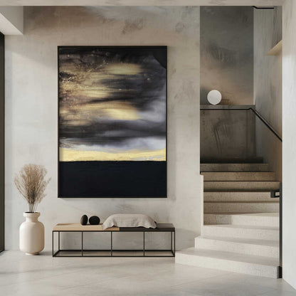Wall art Gold Noir