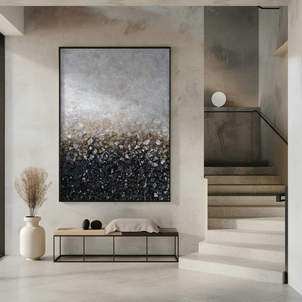 Wall art Smoky Crystal