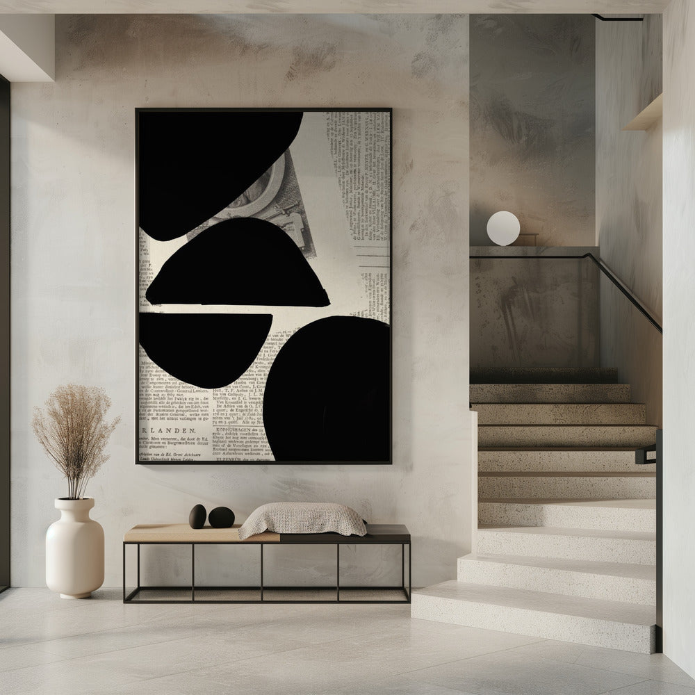  Abstract Paper VIII Wall Artwork 0
