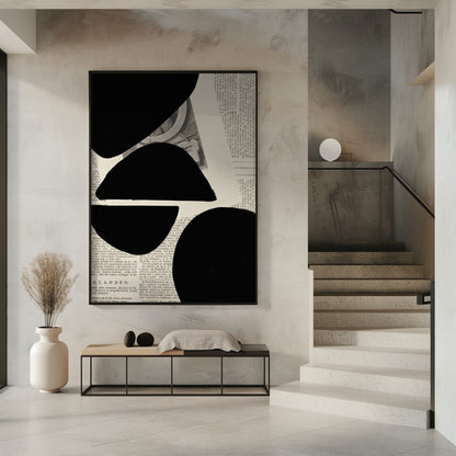  Abstract Paper VIII Wall Artwork 0