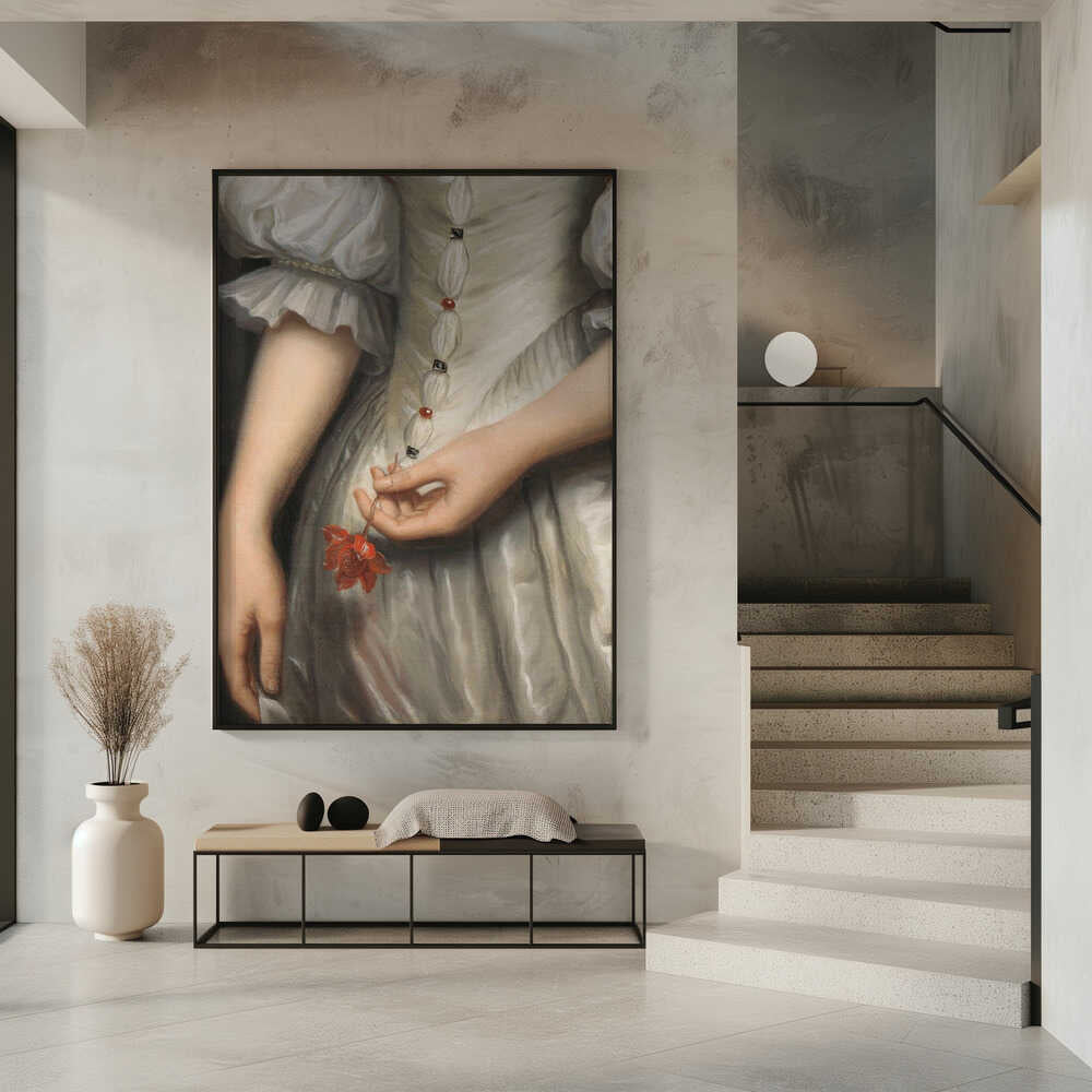 Wall art Baroque Detail Painting