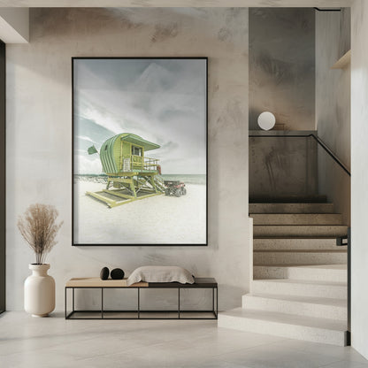  Vintage Florida Flair at Miami Beach Wall Artwork 0