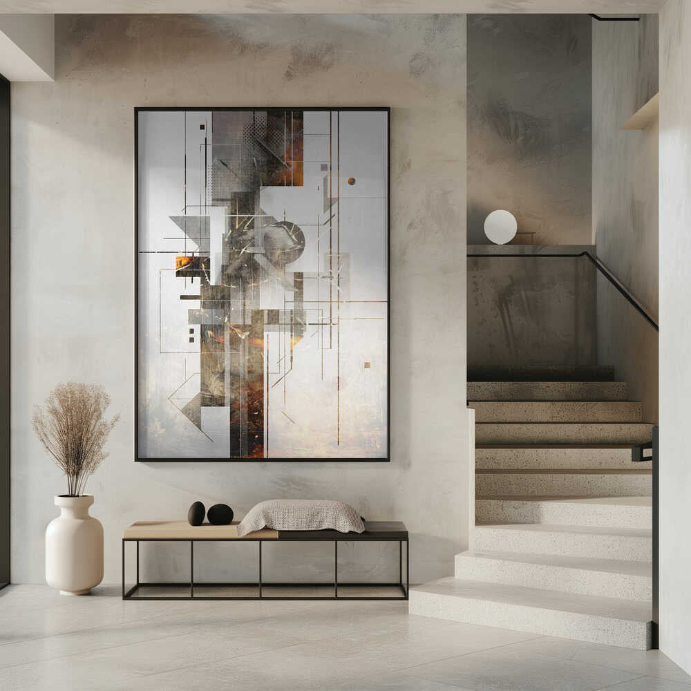 Wall art Geometric Illustration 07