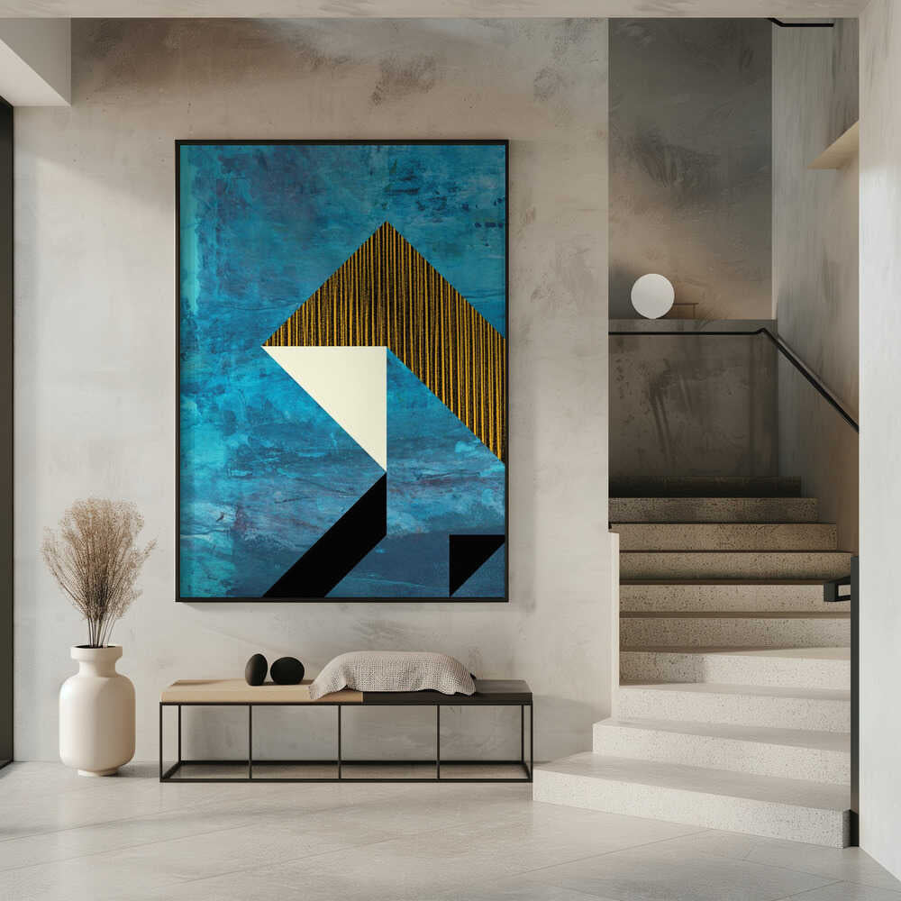 Wall art Dynamic Geometric Pattern