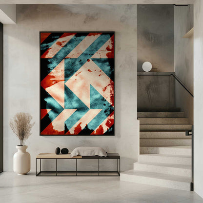 Wall art Abstract Geometric Shapes