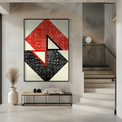 Wall art Geometric Contrast