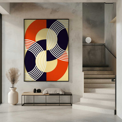Wall art Interwoven Circles