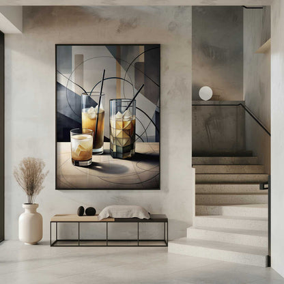 Wall art Cubist Cocktails
