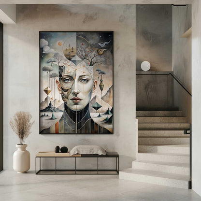 Wall art The Divided Self