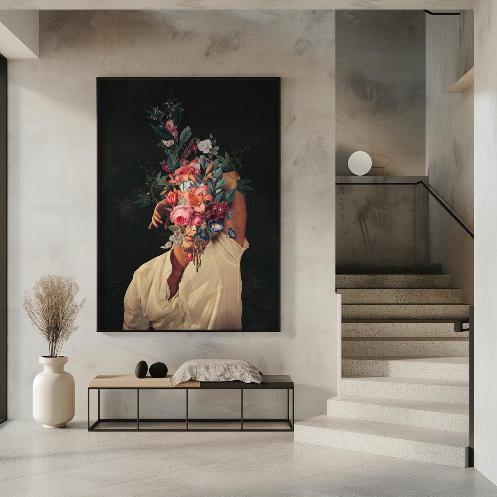  Roses Bloomed Everytime I Thought of You Wall Artwork 0