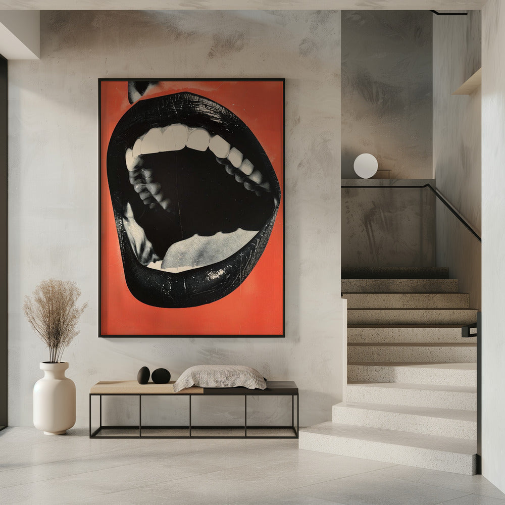 The Mouth Wall Artwork 0